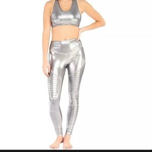Electric yoga moto leggings size small nwt